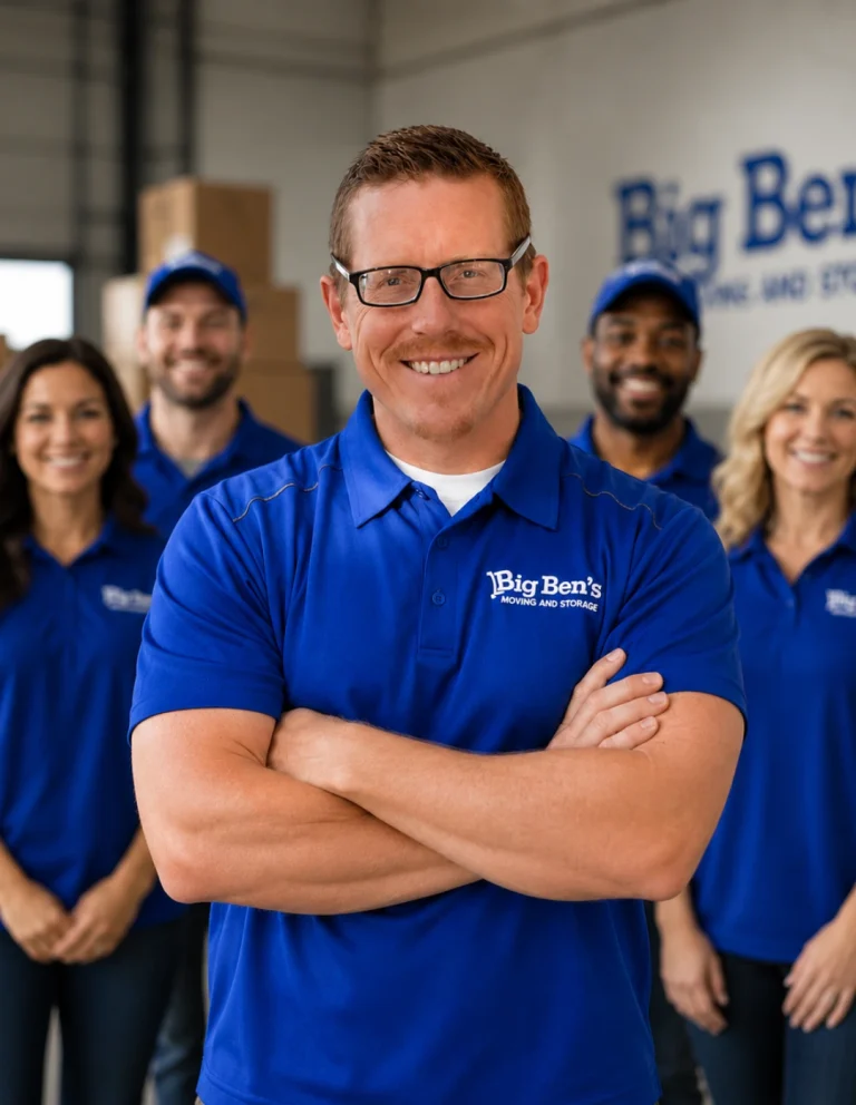 Garett Francis-Miller CEO of Big Ben’s Moving Division