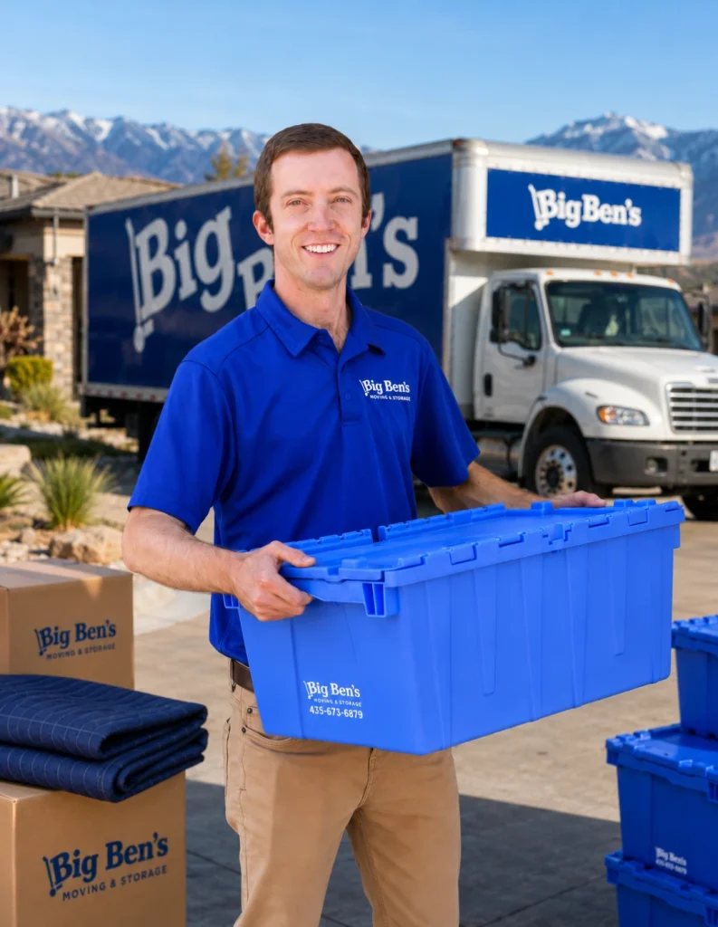 Jarom Young, Sales and Marketing Executive at Big Ben’s Moving & Storage contact us