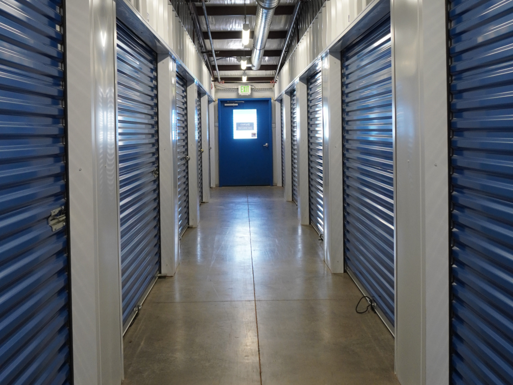 What can you store in a storage unit? Indoor units at Big Ben’s Moving & Storage Mill Circle facility.