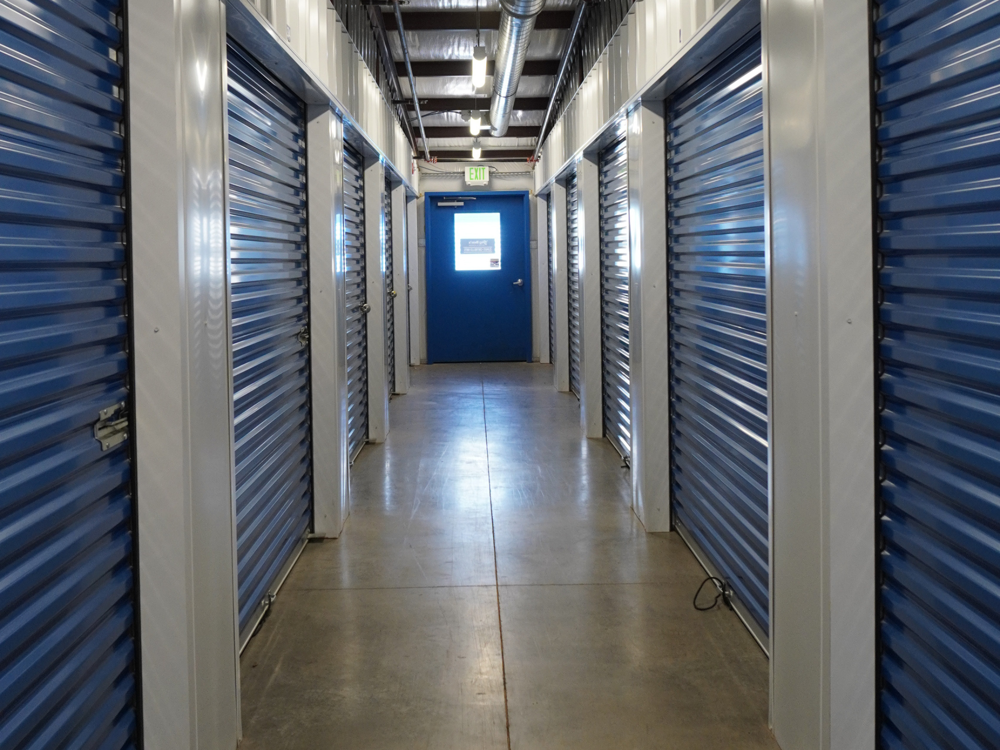 Indoor storage units at Big Ben’s Moving & Storage Mill Circle facility in St. George, Utah